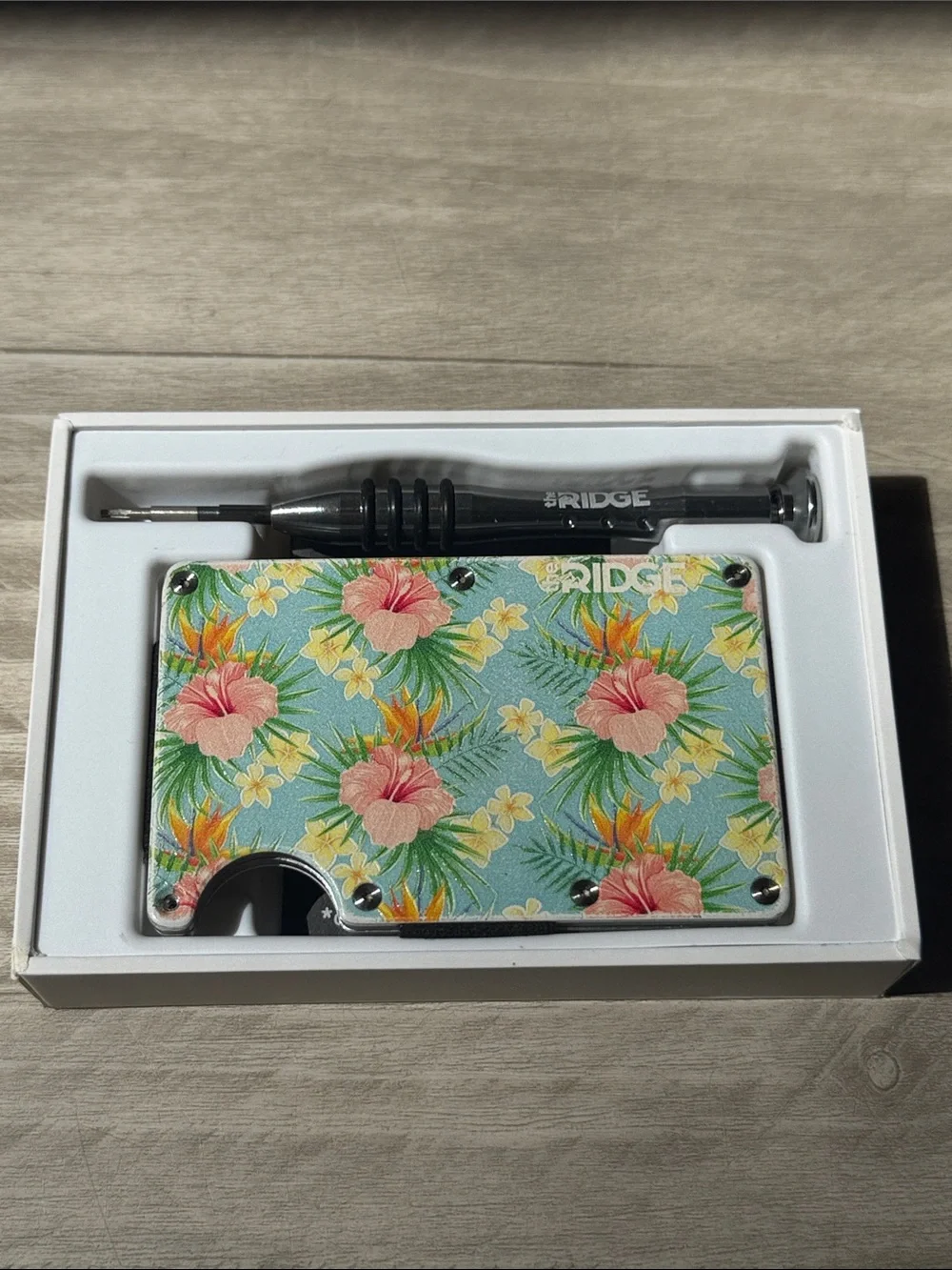 Ridge Tropical Card Holder Wallet